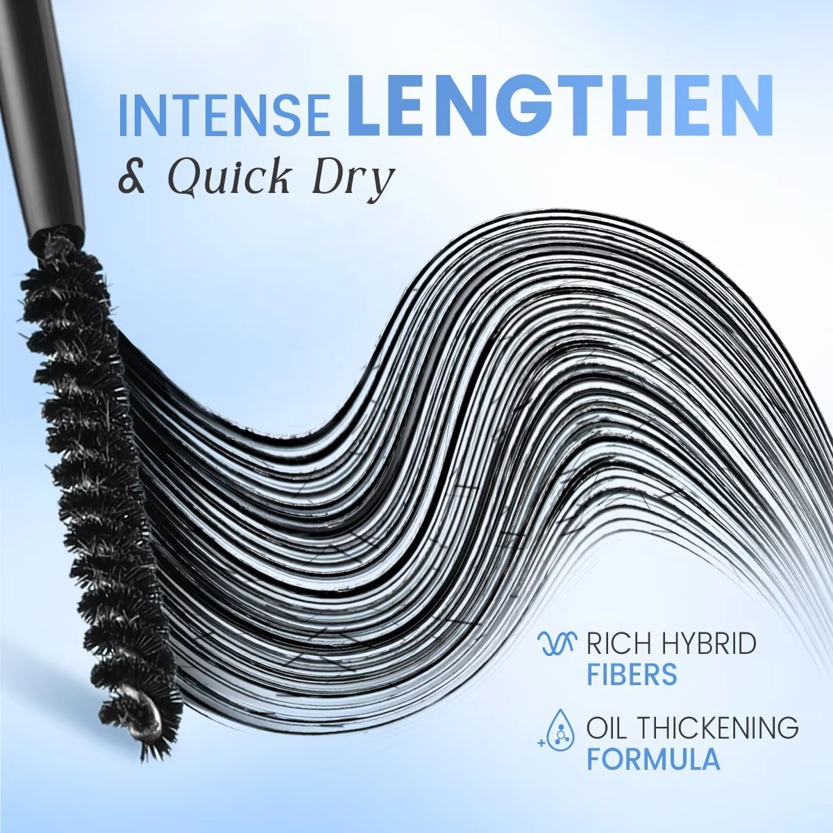 Focallure Lifting Mascara Long Lasting Waterproof Smudge Proof Volume and Curl Lash Makeup Focallure