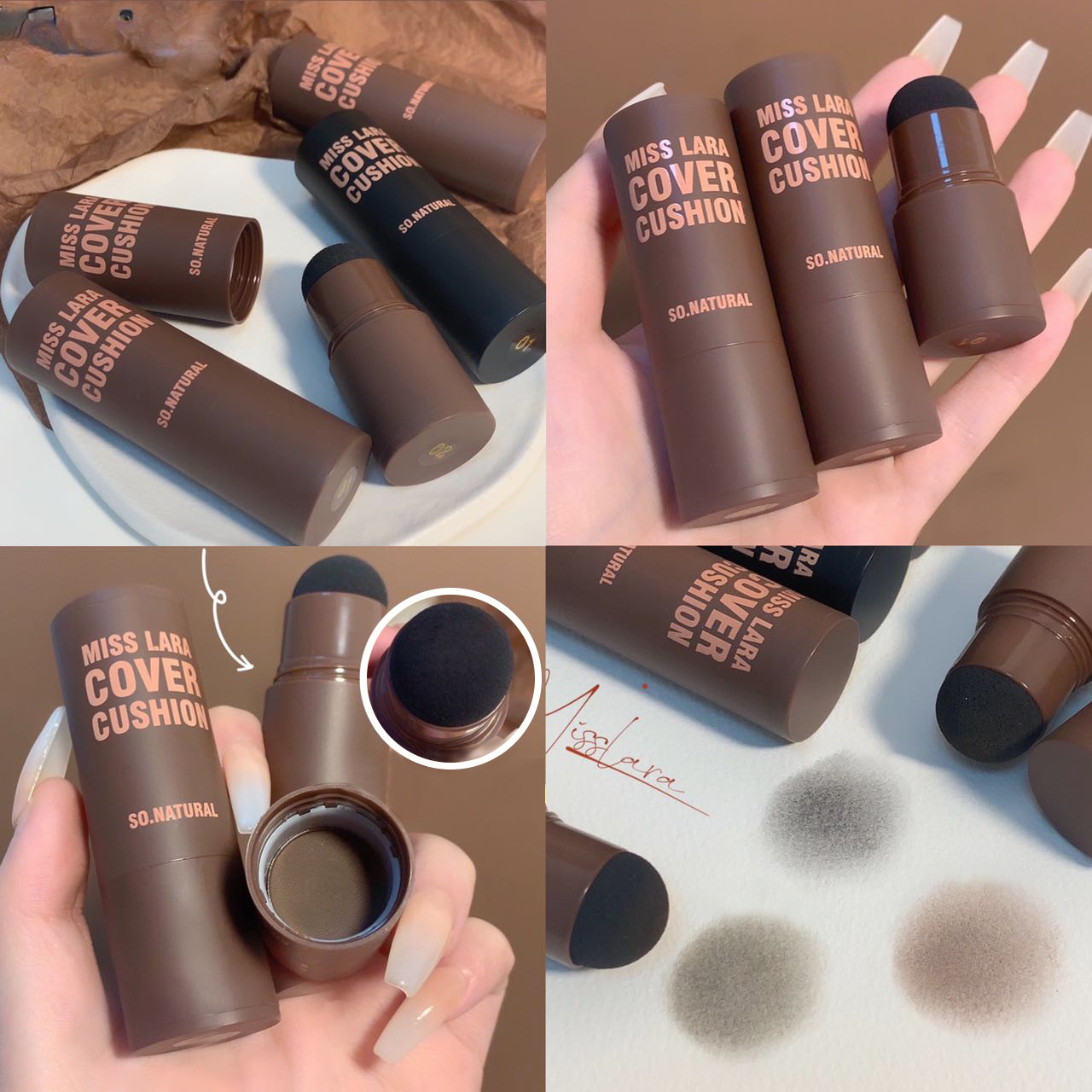 Miss Lara Cover Cushion Eyebrow Cake Powder - 1.3g MISS LARA
