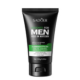 SADOER Designed For Men Focus On Men Cleanser Cool Oil Control Multi-Effect Moisturizing Cleanser - 100g Sadoer