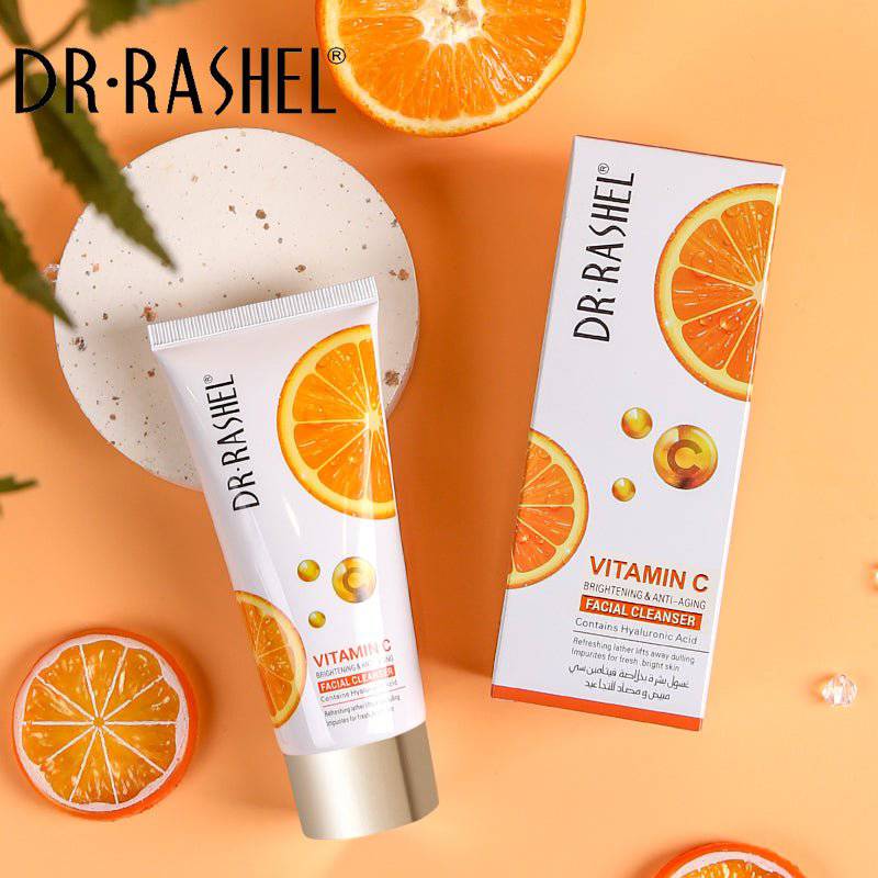 Dr.Rashel Vitamin C Brightening & Anti Aging Facial Cleanser - 80g Dr. Rashel