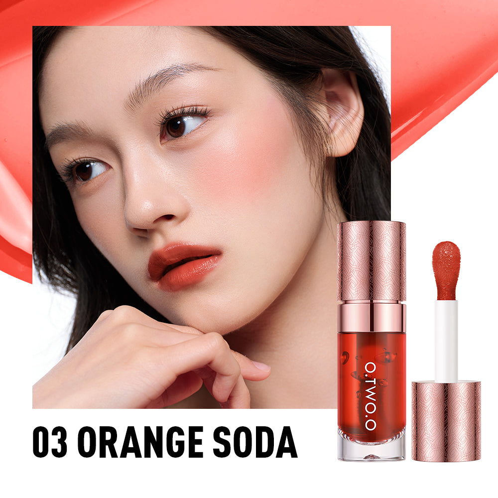 O.Two.O Huate Watery Liquid Lip & Cheek Tint Orange Soda O.TWO.O