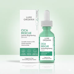 Luxe Organix Cica Rescue Serum – 30ml Glo Arabia