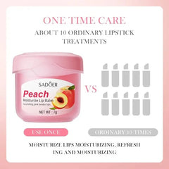 Sadoer Anti-Cracking Moisturize Nourish Lip Balm - Peach Sadoer