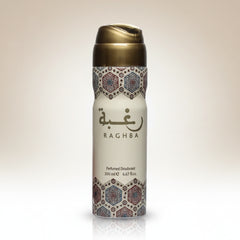 RAGHBA Perfumed Spray 200 ml Glo Arabia