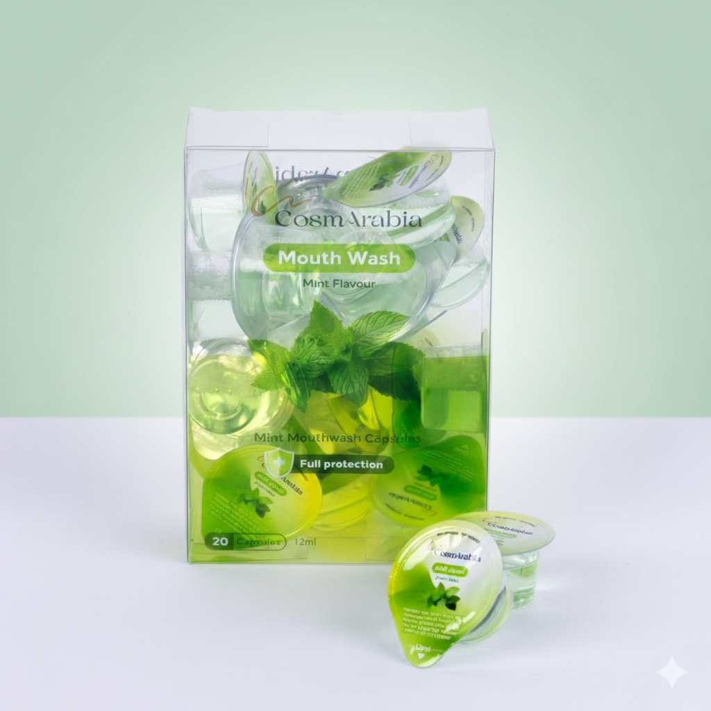 CosmArabia Mouth Wash Mint Flavour CosmArabia