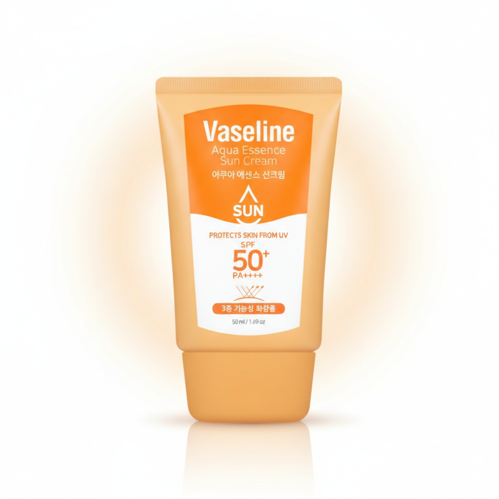 Vaseline Aqua Essence Sun Cream spf50- 50mL Glo Arabia