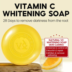 Vibrant Glamour Vitamin C Whitening Soap - 100gm Vibrant Glamour