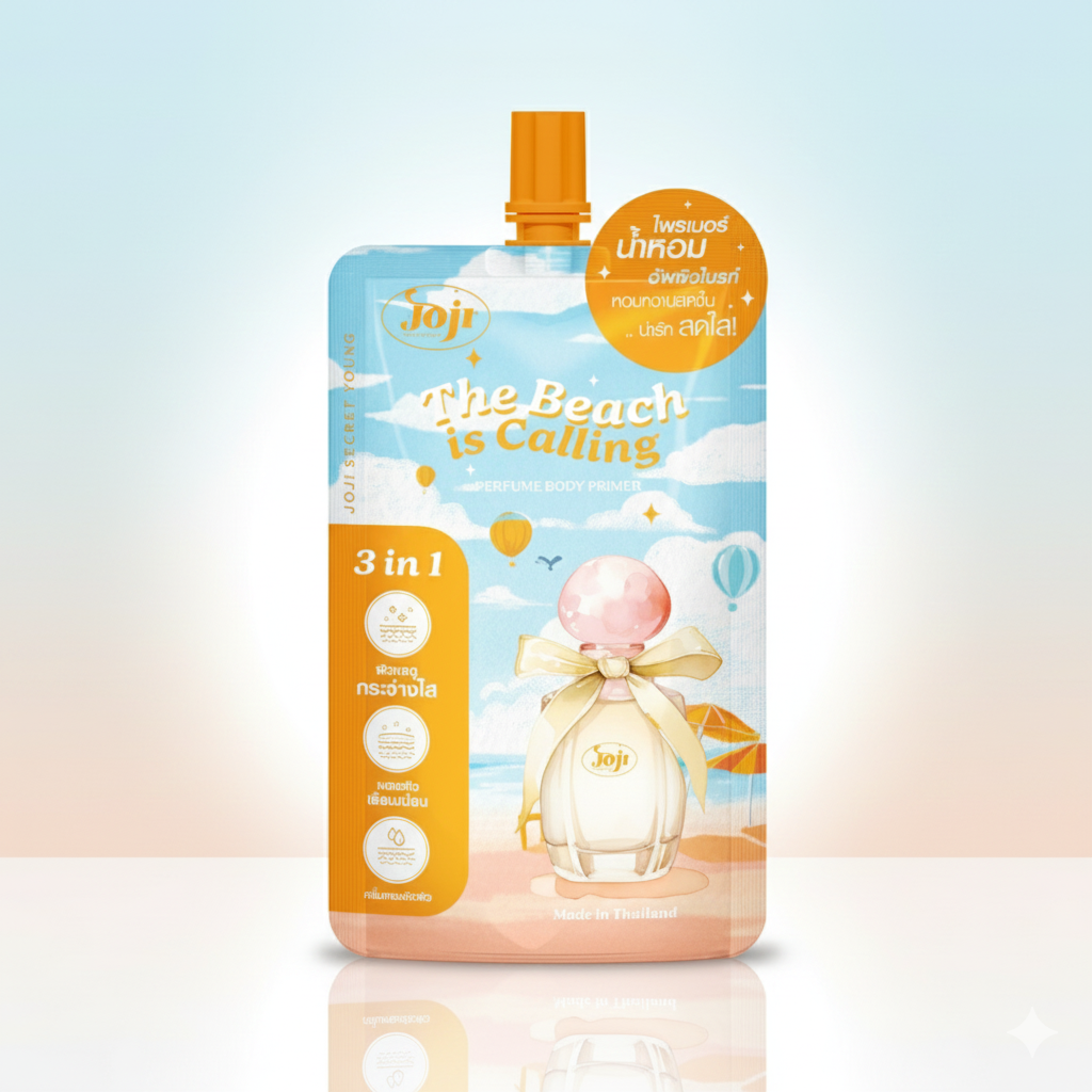JOJI The Beach Perfume Body Primer – 50g Glo Arabia