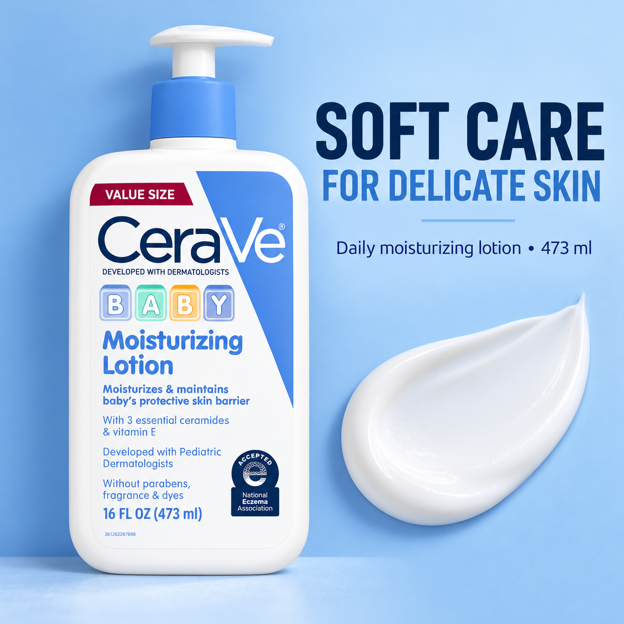 CeraVe Baby Moisturizing Lotion US 473ml CeraVe