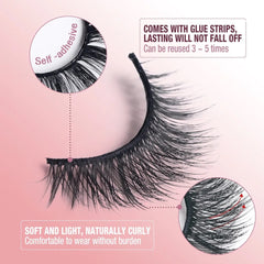 O.TWO.O Natural False Eyelashes O.TWO.O