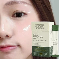 Lifusha Collagen Firming Good Night Frozen Film - 20Pcs x 4ml Collagen