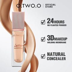 O.TWO.O New High Quality Oil Control Matte Finish Liquid Foundation - 30ml O.TWO.O
