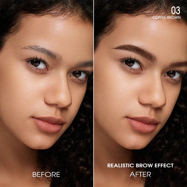 O.TWO.O Machete-shaped Smooth Long Lasting Eyebrow Pencil O.TWO.O