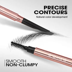 O.TWO.O Machete-shaped Smooth Long Lasting Eyebrow Pencil O.TWO.O