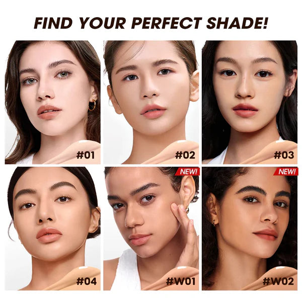 O.TWO.O 2025 BB Cushion Liquid Foundation Medium Coverage Moisturizing Brightening Oil-Control O.TWO.O