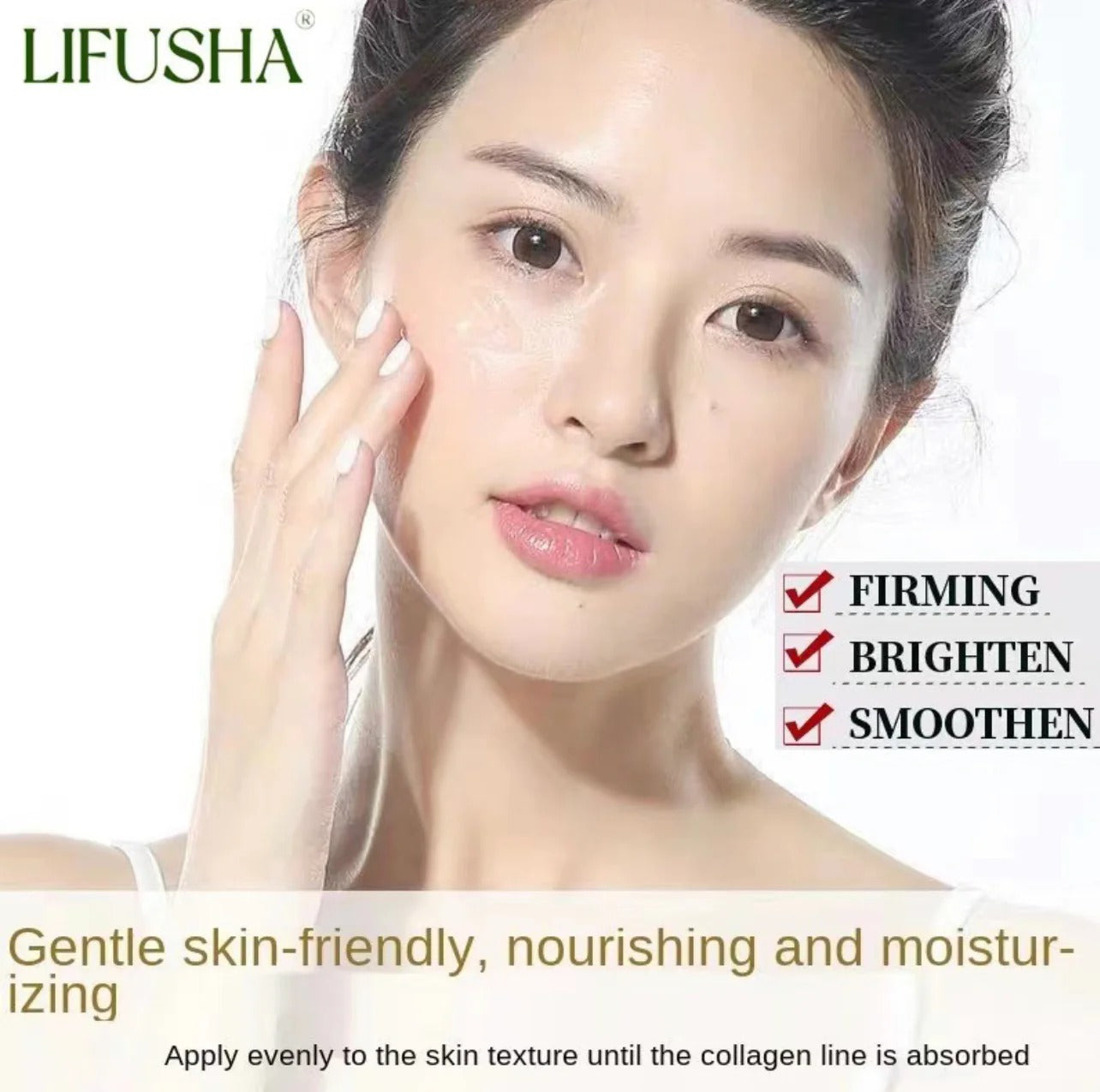 Lifusha Collagen Firming Good Night Frozen Film - 20Pcs x 4ml Collagen