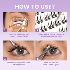 Focallure False Eyelashes - Fox-Style & Defined Lash Looks