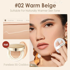 Focallure Poreless Matte Air Cushion Foundation - Matte Base