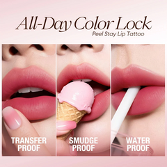 O.TWO.O PeelStay Lip Tattoo 10g – Long-Wearing Peel-Off Lip Stain
