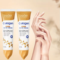 Sadoer Collagen Hand Cream 30g – Deep Moisturizing & Repair Hand Cream for Dry Hands Sadoer