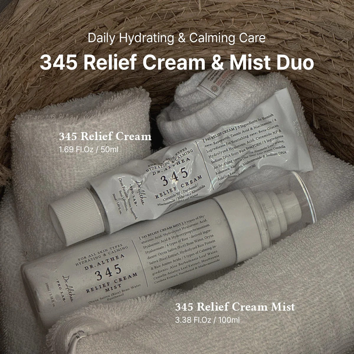 Dr Althea 345 Relief Cream & Mist Duo Dr.Althea