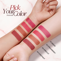 O.TWO.O PeelStay Lip Tattoo 10g – Long-Wearing Peel-Off Lip Stain