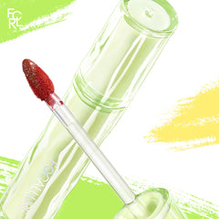 Focallure Color Lasting Lip Tint L14 Waterproof Long Wear Stain Lightweight Natural Glossy Lip Color Hydrating Tint Glo Arabia