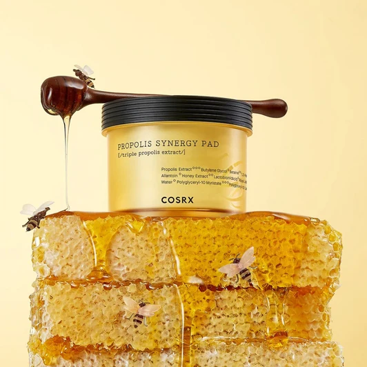 Cosrx Propolis Synergy Pad - Brightening Nourishing Toner Pads Glow Boost Hydration Skin Radiance Care COSRX