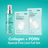 ANUA PDRN Glass Skin Hydration Duo Set – Hyaluron Capsule Mist + Collagen Melting Patch Anua