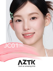 AZTK Jello Color Liquid Blush 5ml - Liquid-to-Powder Long-Lasting Cheek Tint