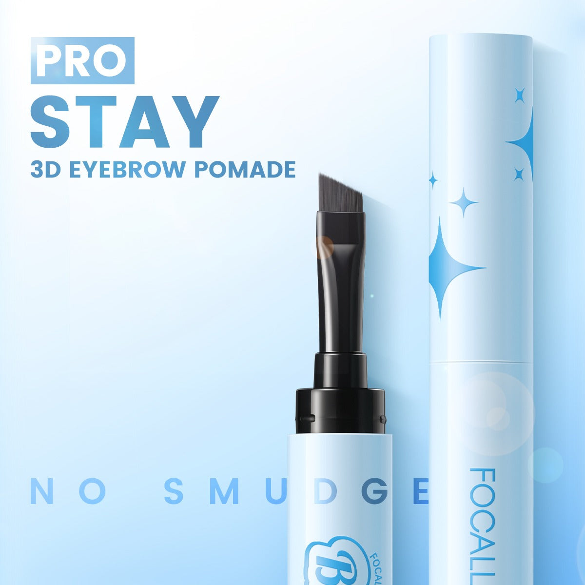 Focallure Lasting Waterproof Brow Pomade Smudge Proof Long Wear Cream Gel Eyebrow Makeup Focallure