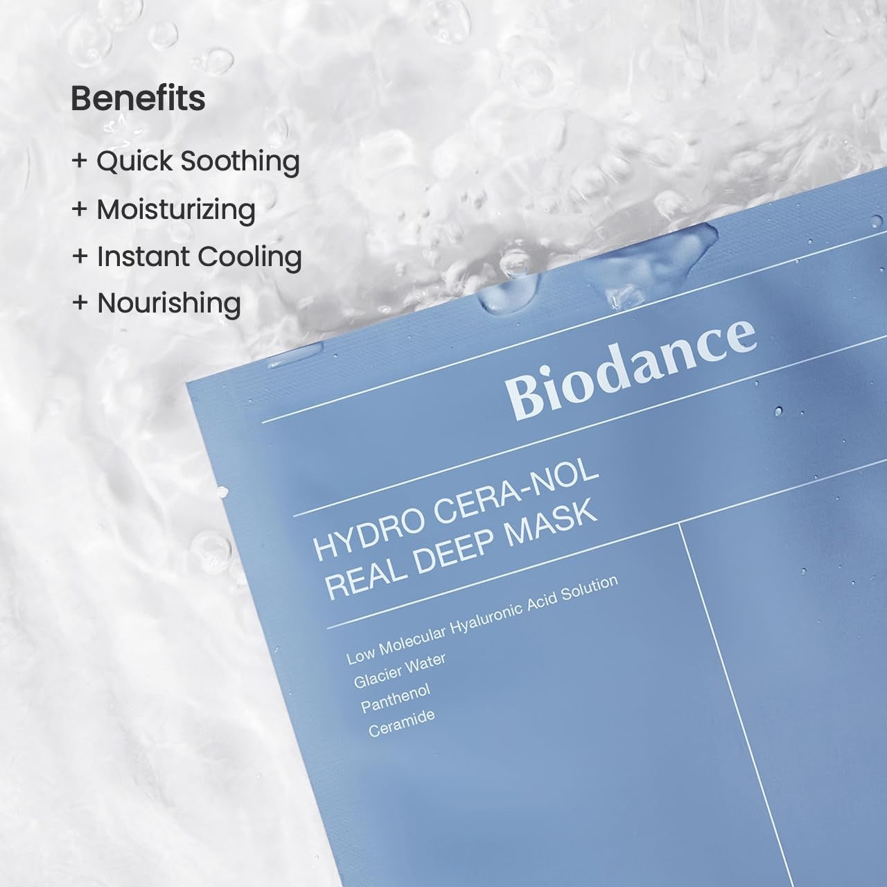 Biodance Hydro Cera-Nol Real Deep Mask - 34g (4 pcs - Box) Biodance