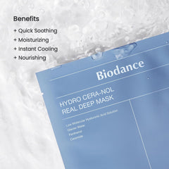 Biodance Hydro Cera-Nol Real Deep Mask - 34g (4 pcs - Box) Biodance