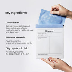 Biodance Hydro Cera-Nol Real Deep Mask - 34g (4 pcs - Box) Biodance