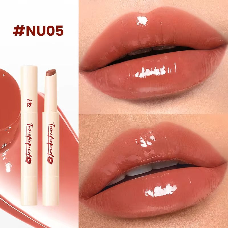 Focallure Watery Lip Balm Hydrating Moisturizing Lightweight Tinted Lip Care Smooth Nourishing Balm #NU05 Focallure