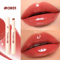 Focallure Watery Lip Balm Hydrating Moisturizing Lightweight Tinted Lip Care Smooth Nourishing Balm #OR01 Focallure