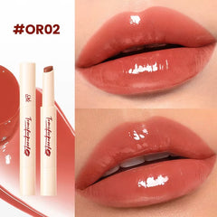 Focallure Watery Lip Balm Hydrating Moisturizing Lightweight Tinted Lip Care Smooth Nourishing Balm #OR02 Focallure