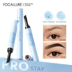 Focallure Lasting Waterproof Brow Pomade Smudge Proof Long Wear Cream Gel Eyebrow Makeup Focallure