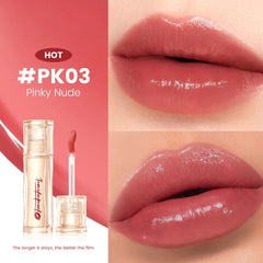Focallure Watery Transferproof Lip Cream Long Lasting Matte Liquid Lipstick Hydrating Non Smudge Lip Color #PK03 Pinky Nude Focallure