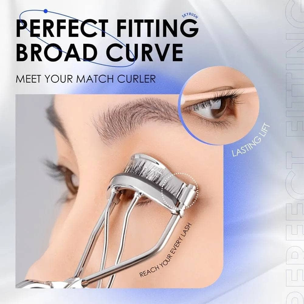 Focallure Eyelash Curler Precision Lash Lifter with Silicone Pad Comfortable Grip for Natural Curl Focallure