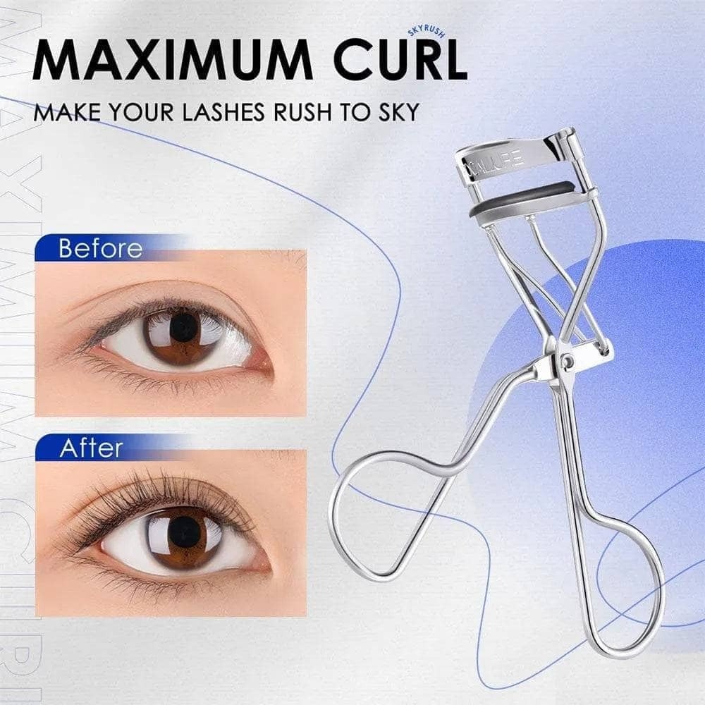 Focallure Eyelash Curler Precision Lash Lifter with Silicone Pad Comfortable Grip for Natural Curl Focallure