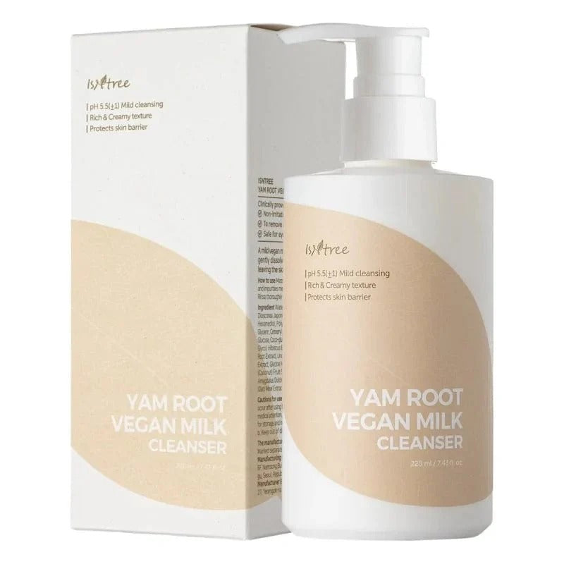 Isntree Yam Root Vegan Milk Cleanser - 220ml Isntree