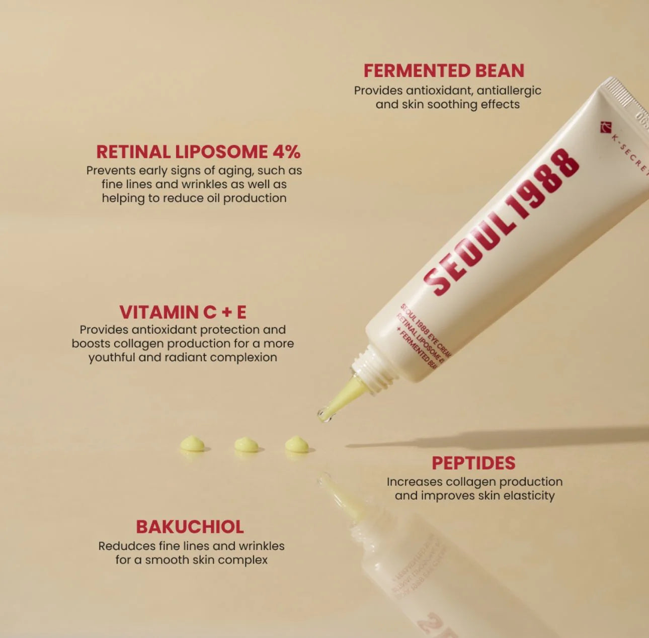 Ksecret Seoul 1988 Retinal Eye Cream-30ml Ksecret Seoul
