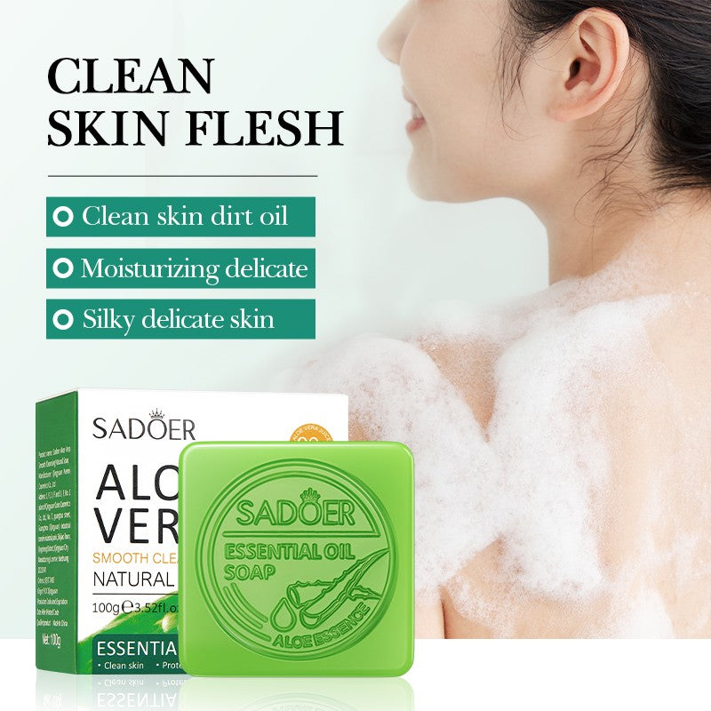 Sadoer Aloe Vera Natural Soap - 100g Sadoer