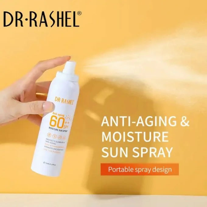 Dr.Rashel Anti-Aging 60++ SPF Moisture Sun Spray - 150ml DR.RASHEL
