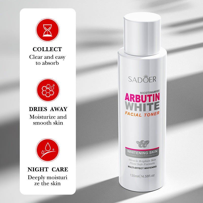 Sadoer Nicotinamide Arbutin White Facial Toner - 130ml Sadoer