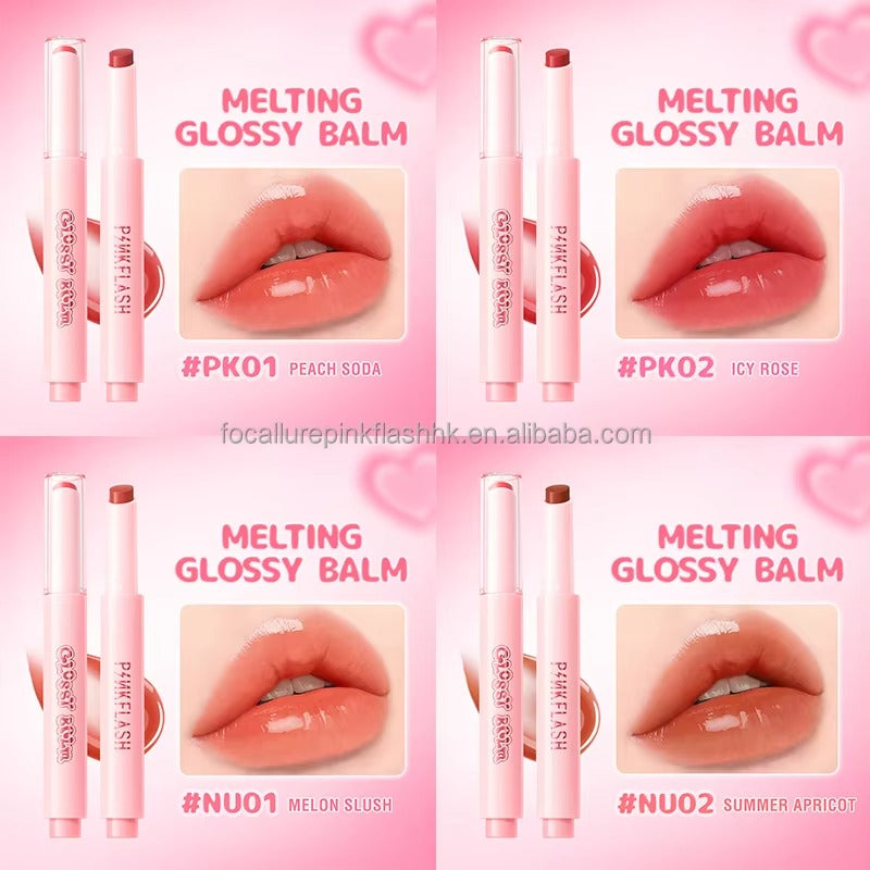 Pinkflash Volumizing Glossy Balm Pink Flash
