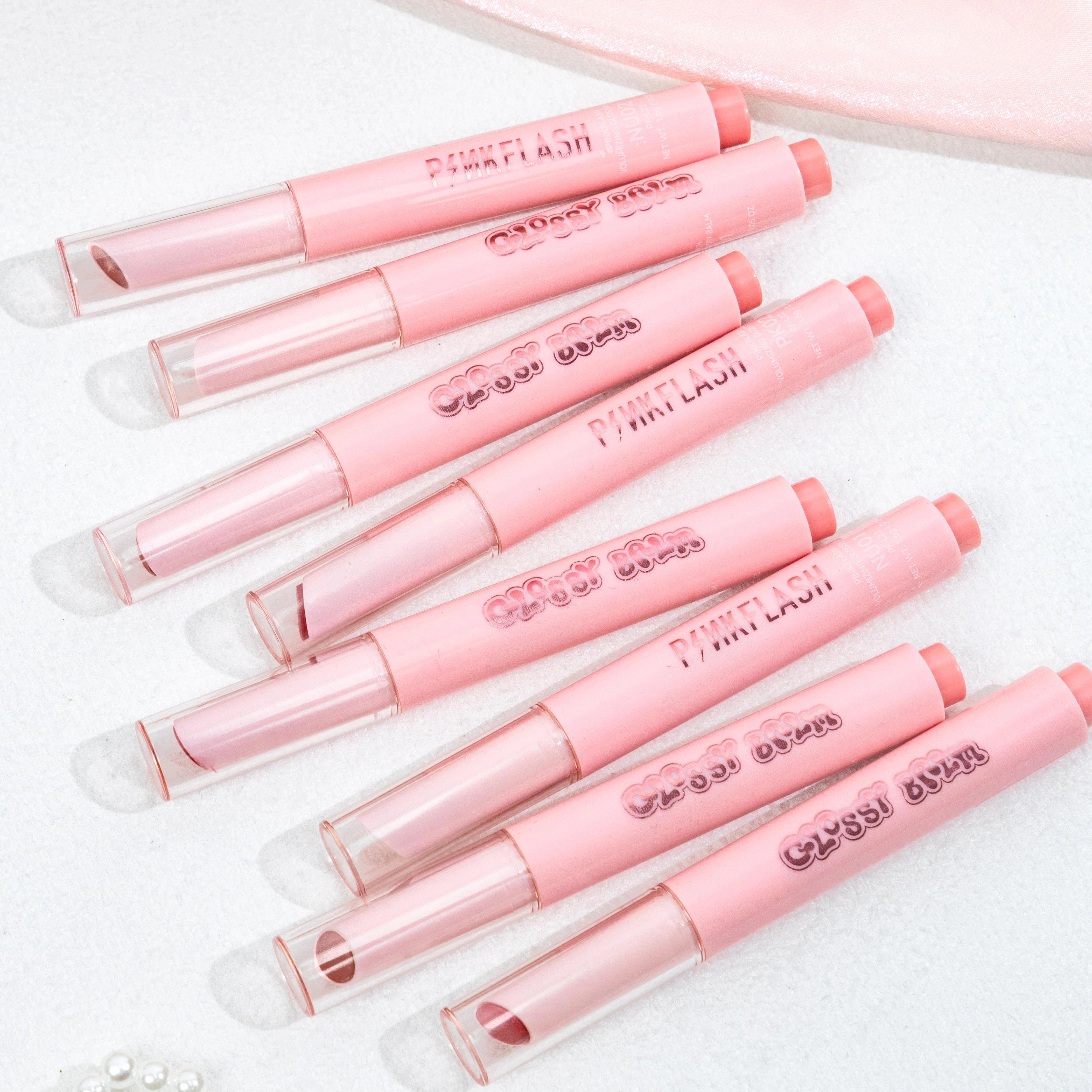 Pinkflash Volumizing Glossy Balm Pink Flash