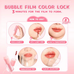 Pinkflash Watery Transferproof Lip Cream Pink Flash