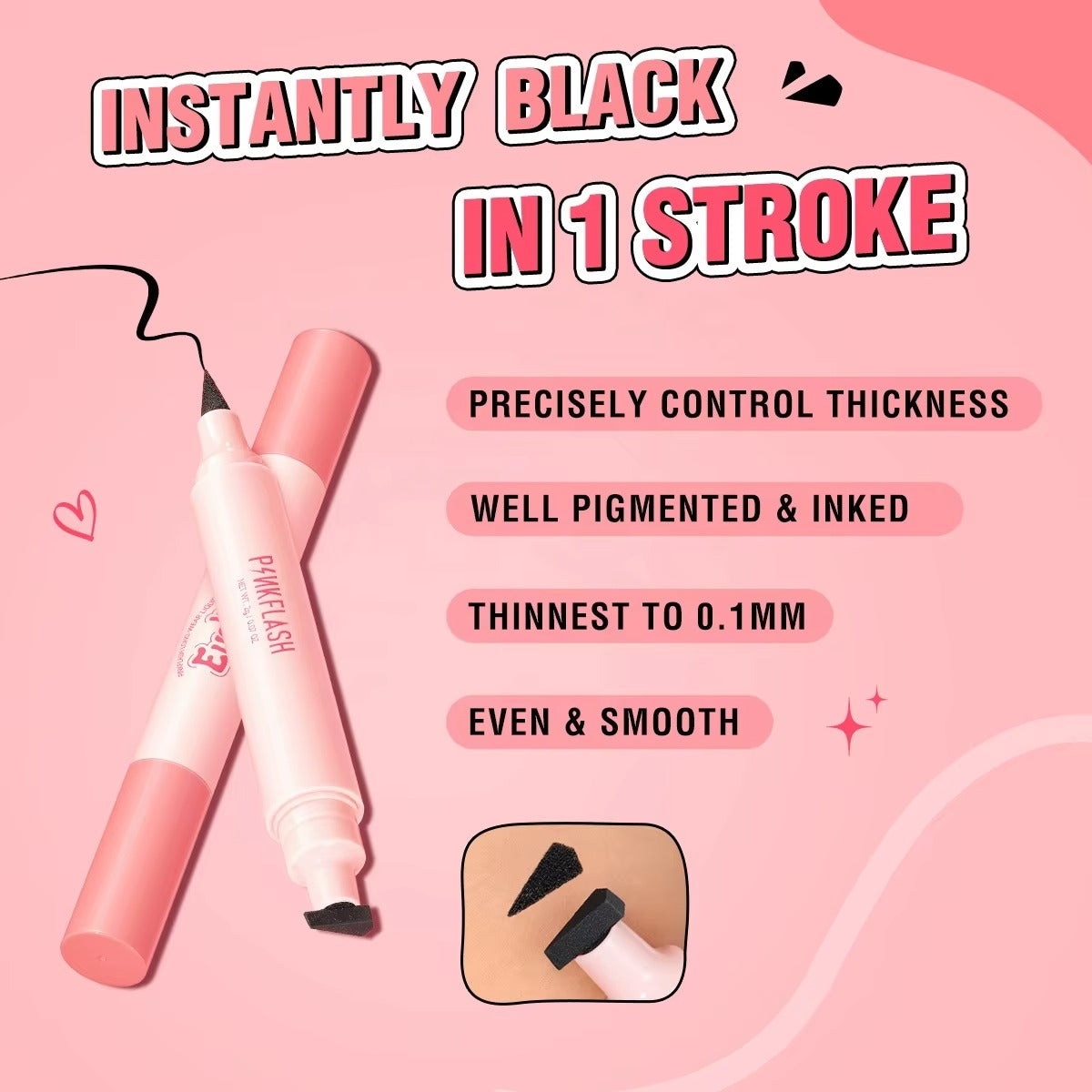 Pinkflash Long-wear Liquid Eyeliner PINKFLASH